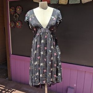 Free people 100% silk dress
